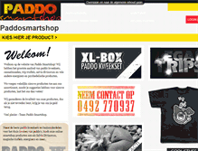Tablet Screenshot of paddosmartshop.nl
